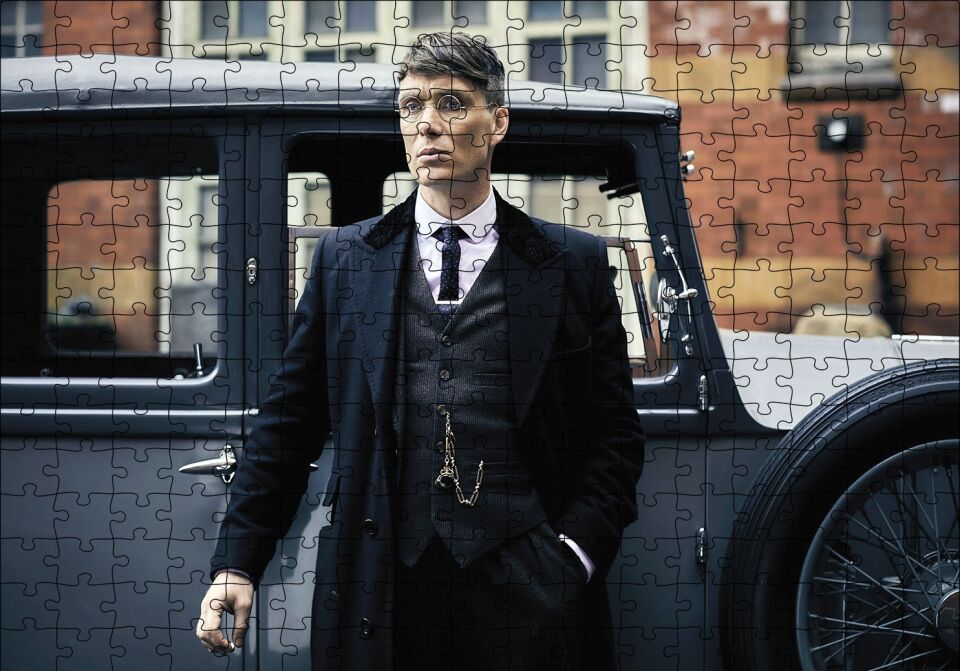 Peaky Blinders Puzzle Yapboz MDF Ahşap 255 Parça 34 cm X 49 cm