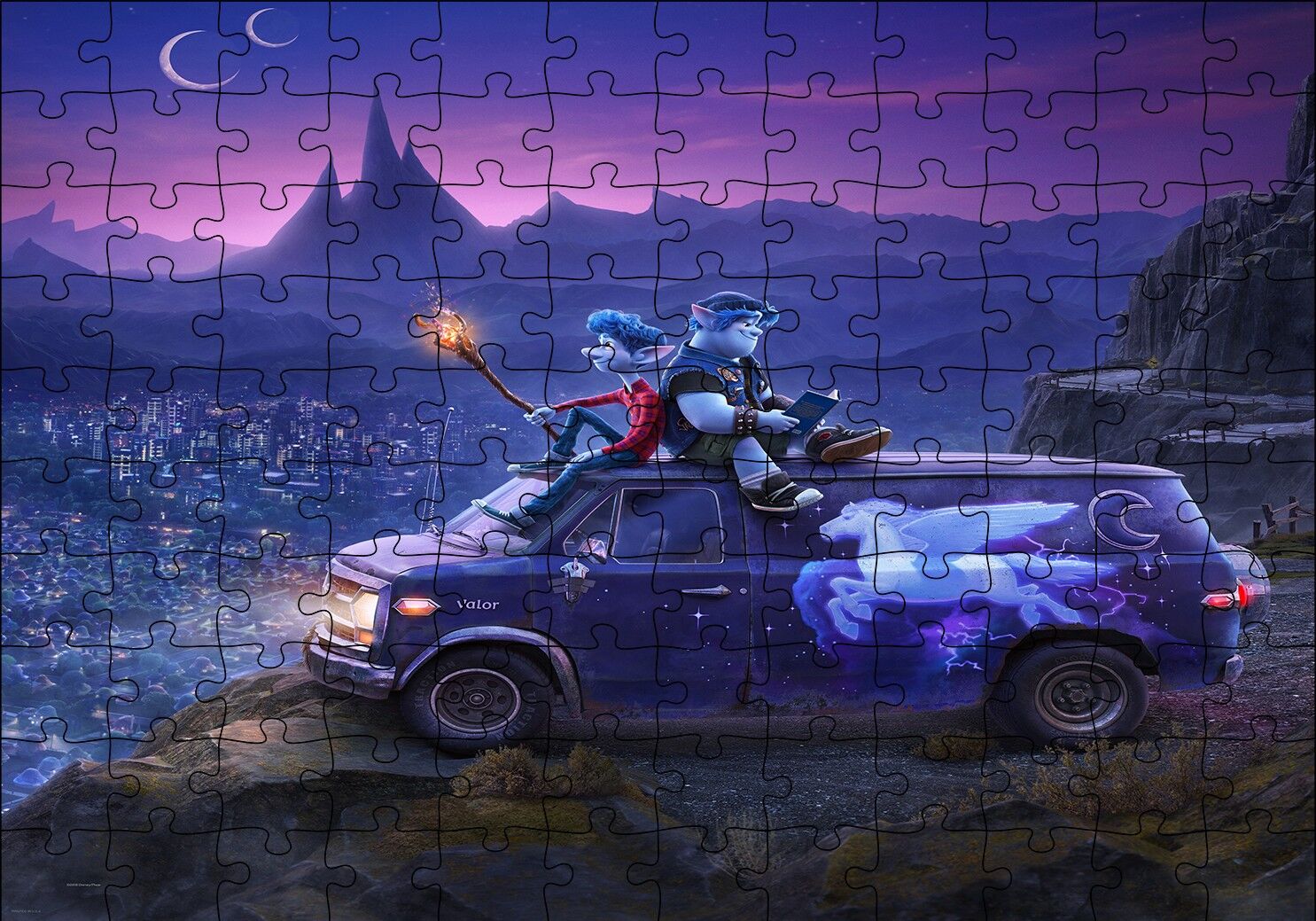 Onward Animasyon Puzzle Yapboz MDF Ahşap