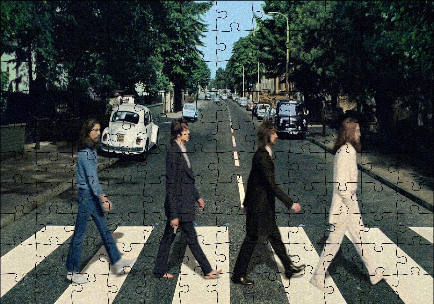 Geçidinde Puzzle Yapboz MDF Ahşap 120 Parça 24 cm X 34 cm