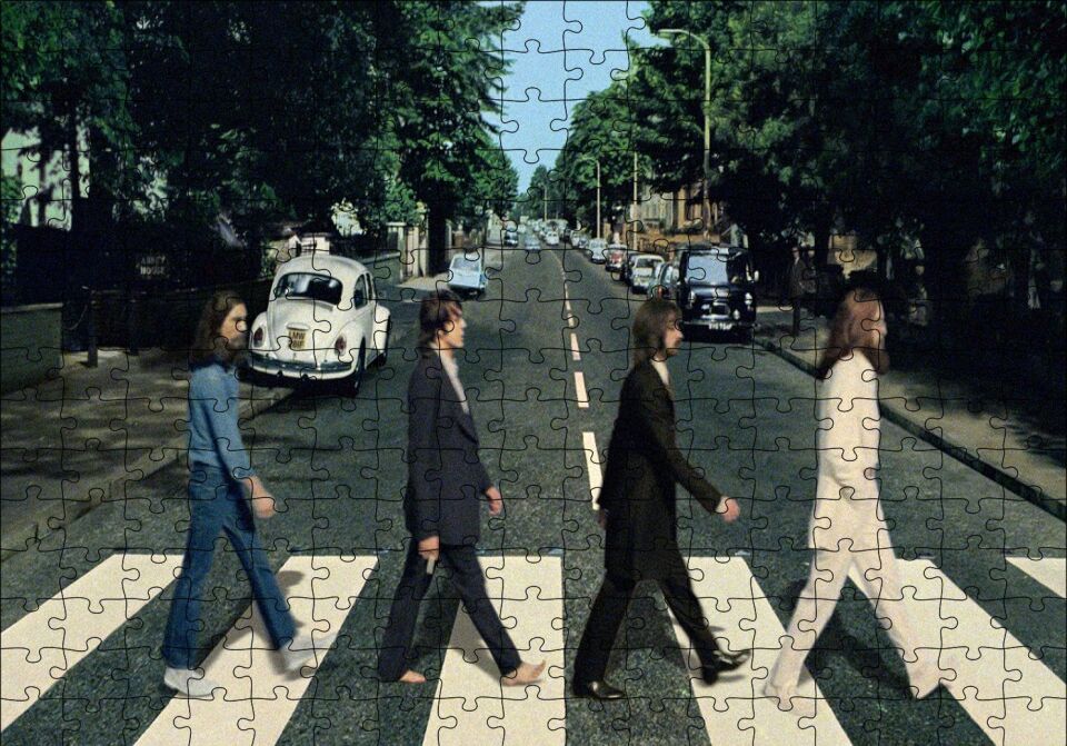 Geçidinde Puzzle Yapboz MDF Ahşap 255 Parça 34 cm X 49 cm