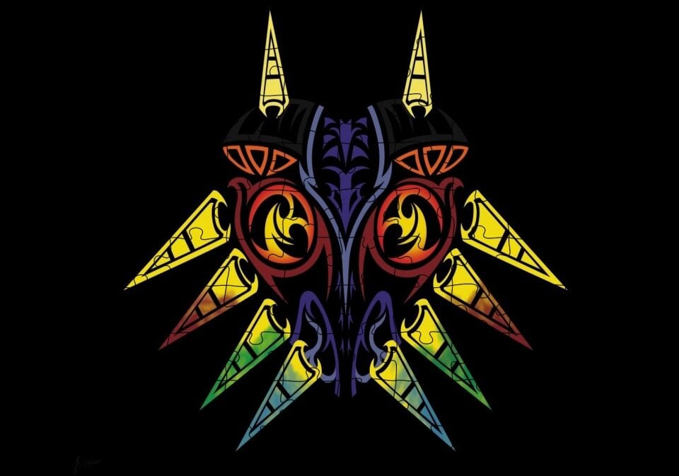 En Hızlı Majoranın Maskesi Görseli Puzzle Yapboz MDF Ahşap