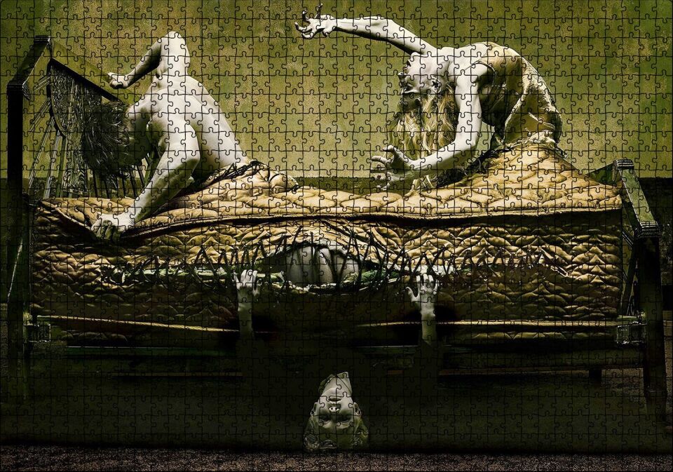 Amerikan Korku Hikayesine Giriş Görseli Puzzle Yapboz MDF Ahşap 1000 Parça 49 cm X 68 cm