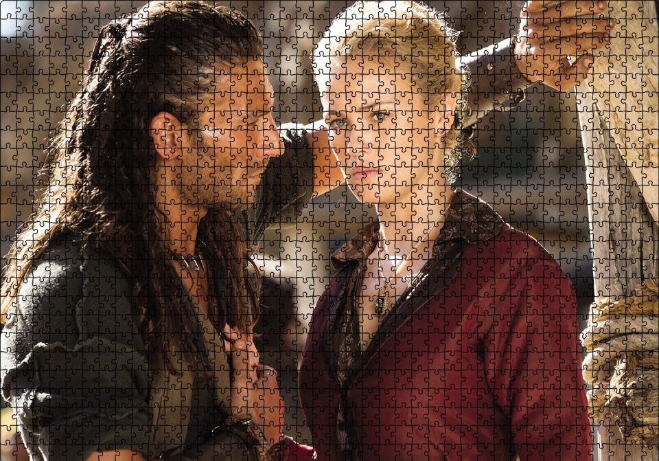 Black Sails Sahne Görseli Puzzle Yapboz MDF Ahşap 1000 Parça 49 cm X 68 cm