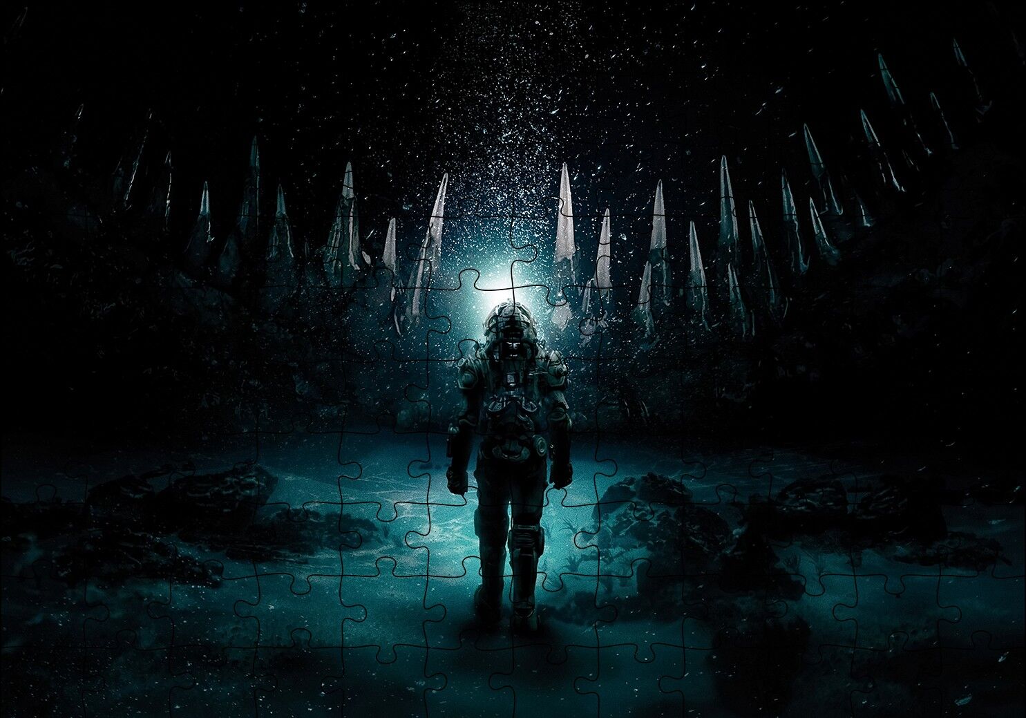 Underwater Puzzle Yapboz MDF Ahşap