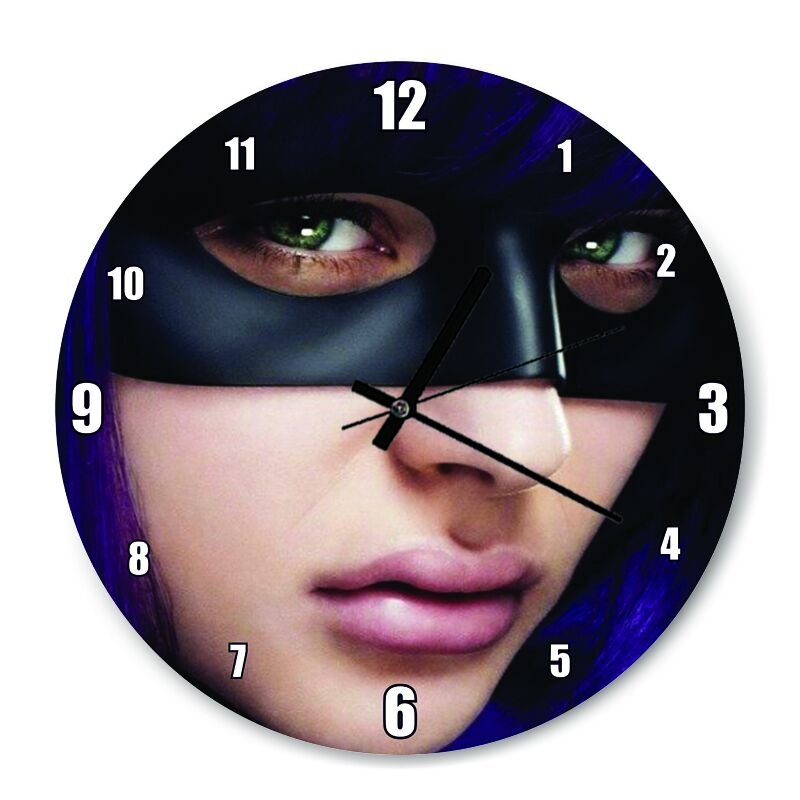 Kick Ass 2 Film Afişi  Mdf Ahşap Duvar Saati