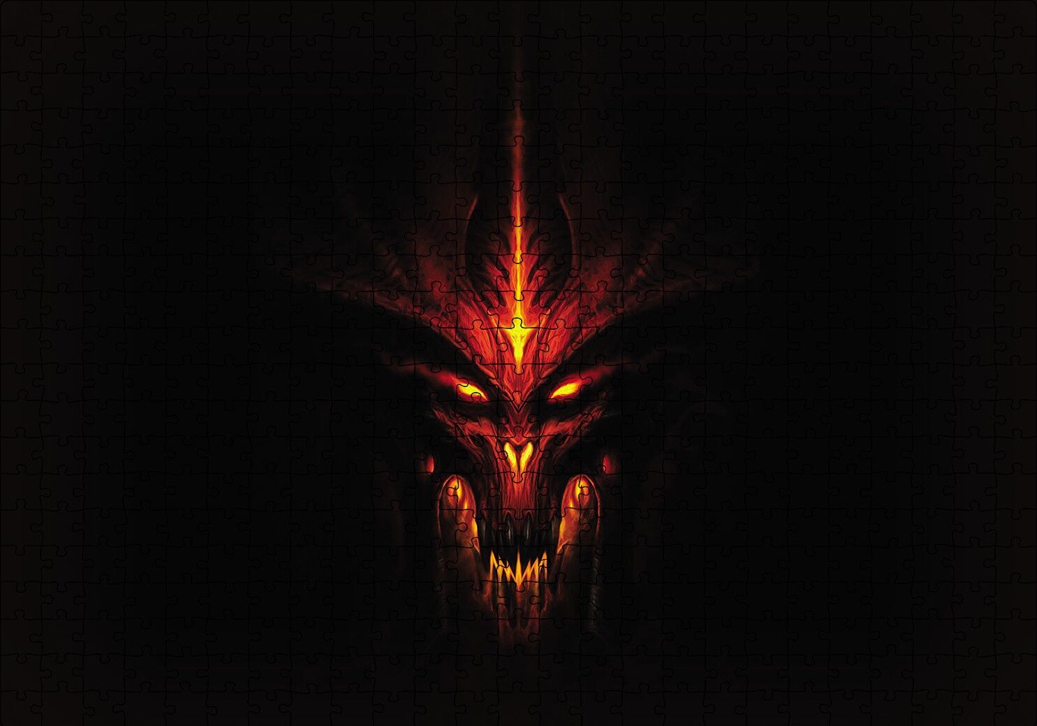 Diablo3-Evil Puzzle Yapboz MDF Ahşap 500 Parça 49 cm X 68 cm