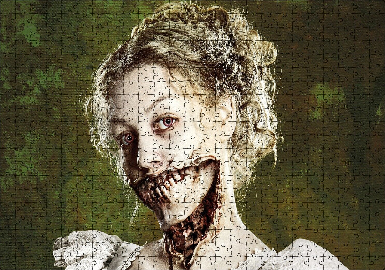 Aşk ve Gurur ve Zombiler Karekter Görseli Puzzle Yapboz MDF Ahşap 500 Parça 49 cm X 68 cm
