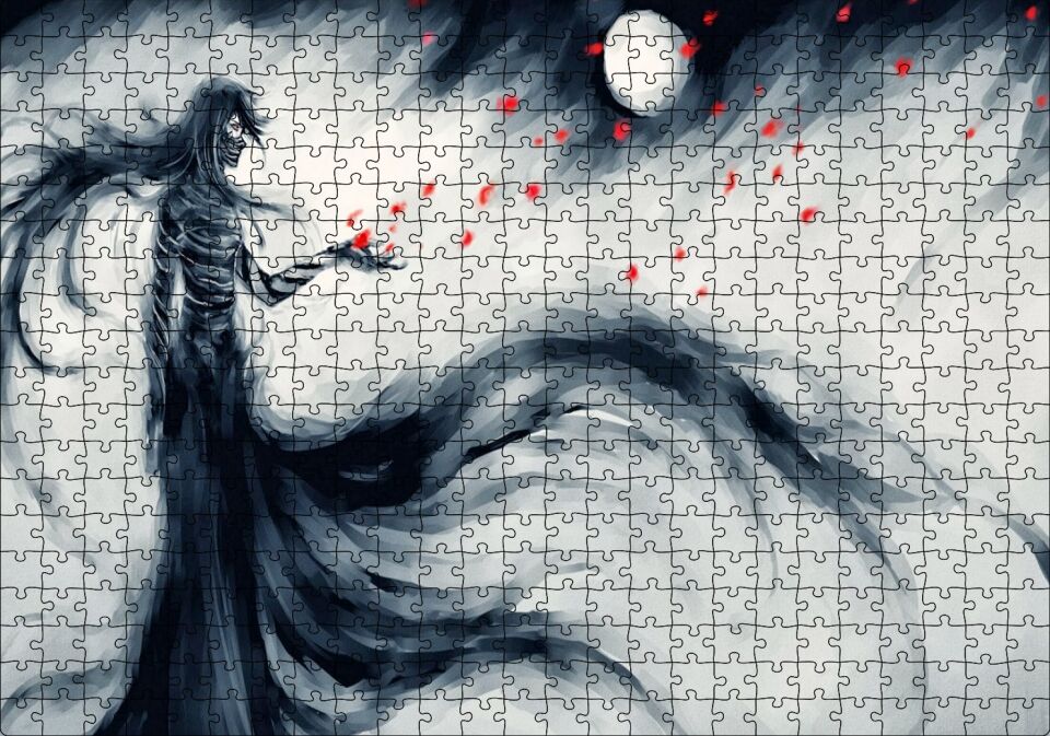 Mugetsu İchigo Sanat Görseli Puzzle Yapboz MDF Ahşap 500 Parça 49 cm X 68 cm