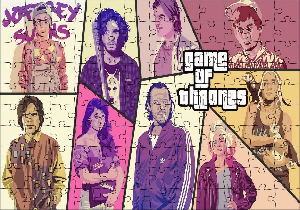 Joe Dempsie En İyi Filmler Ve Şovlar Listesi Görseli Puzzle Yapboz MDF Ahşap