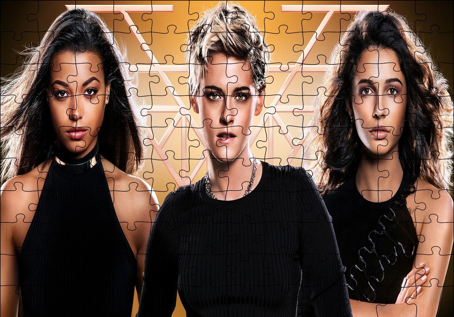 Charlie'nin Melekleri Yakın Plan Puzzle Yapboz MDF Ahşap