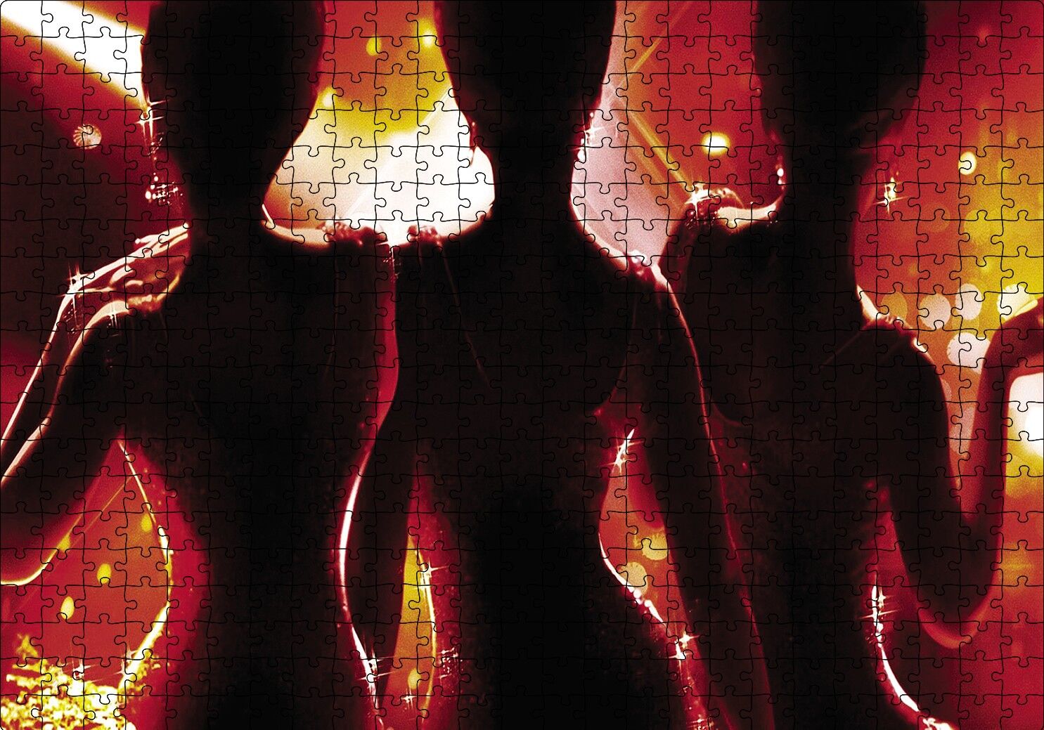 Dreamgirls Silhouettes Puzzle Yapboz MDF Ahşap 500 Parça 49 cm X 68 cm
