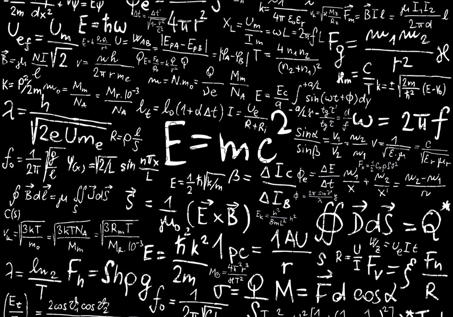 Formüller E=mc2 Puzzle Yapboz MDF Ahşap 255 Parça 34 cm X 49 cm