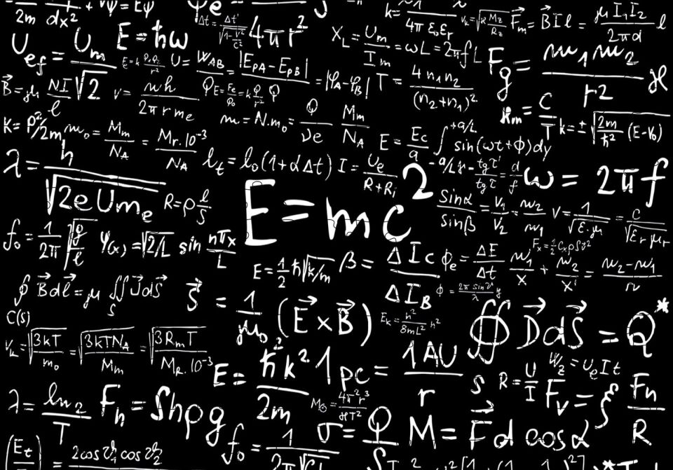 Formüller E=mc2 Puzzle Yapboz MDF Ahşap 255 Parça 34 cm X 49 cm