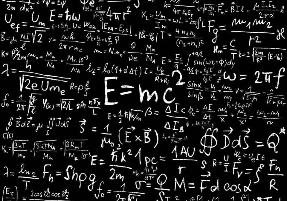 Formüller E=mc2 Puzzle Yapboz MDF Ahşap 500 Parça 49 cm X 68 cm