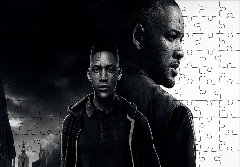 Gemini Man Will Smith Puzzle Yapboz MDF Ahşap