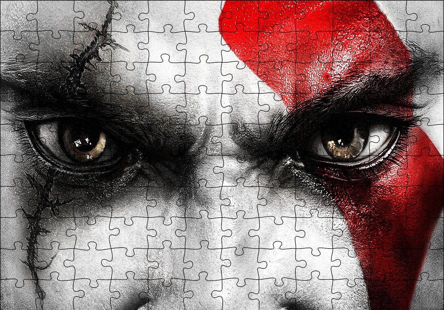 Assassins Creed Kahraman Yakın Plan Puzzle Yapboz MDF Ahşap 120 Parça 24 cm X 34 cm
