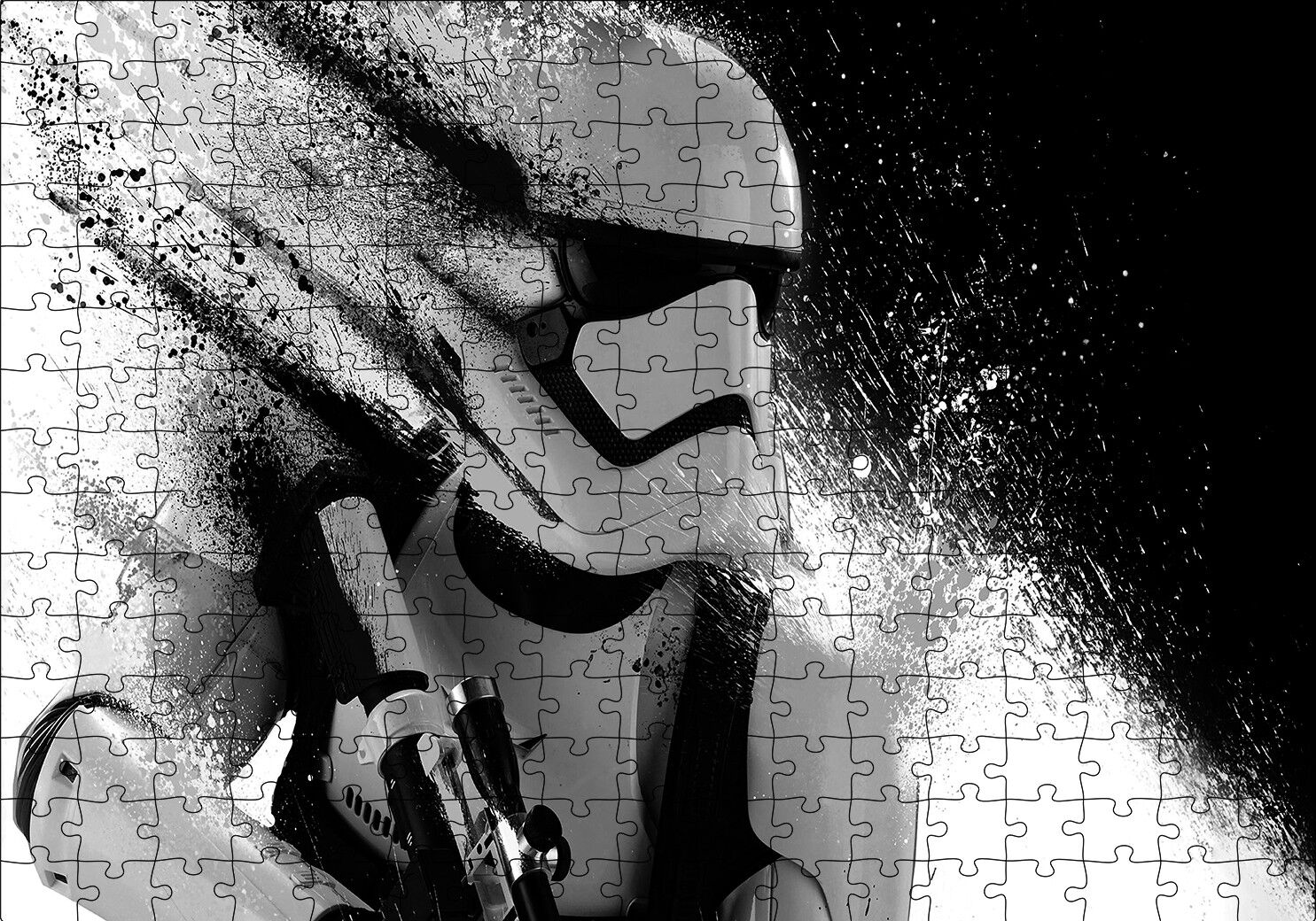 Sprint Football Star Wars Puzzle Yapboz MDF Ahşap 255 Parça 34 cm X 49 cm