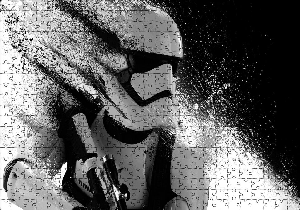 Sprint Football Star Wars Puzzle Yapboz MDF Ahşap 500 Parça 49 cm X 68 cm