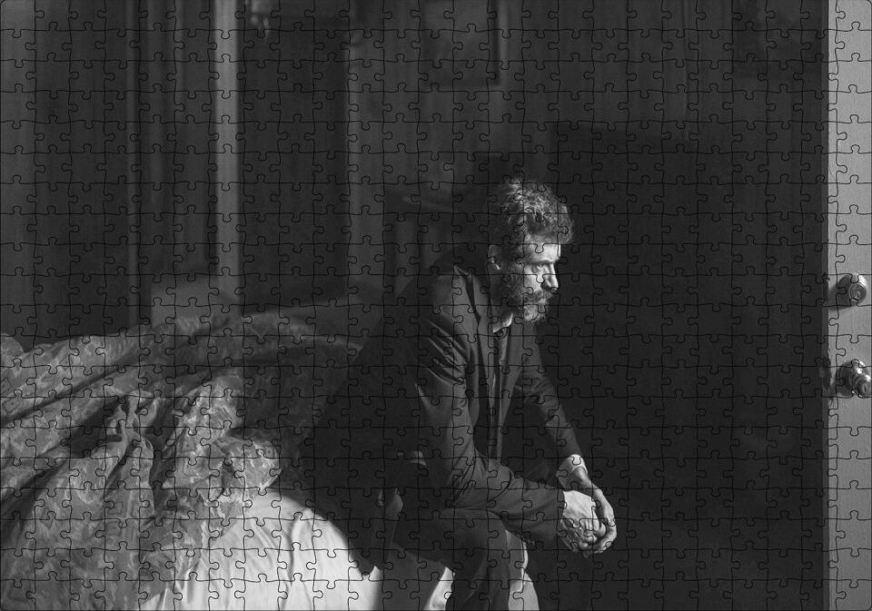 Logan Noir Siya Beyaz Görseli Puzzle Yapboz MDF Ahşap 500 Parça 49 cm X 68 cm