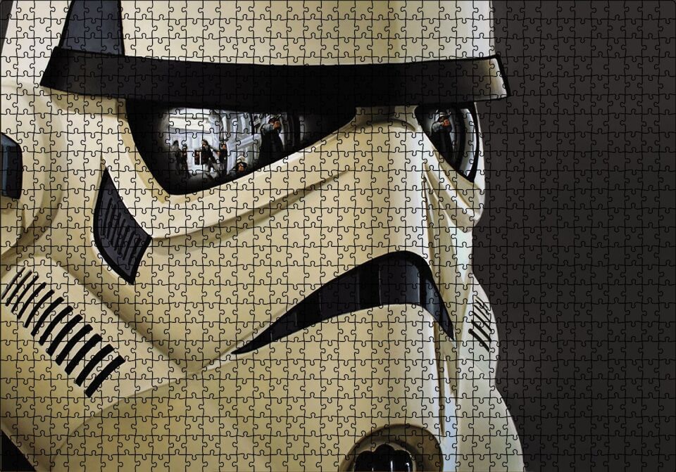 Sprint Football Star Wars Stormtroopers Puzzle Yapboz MDF Ahşap 1000 Parça 49 cm X 68 cm