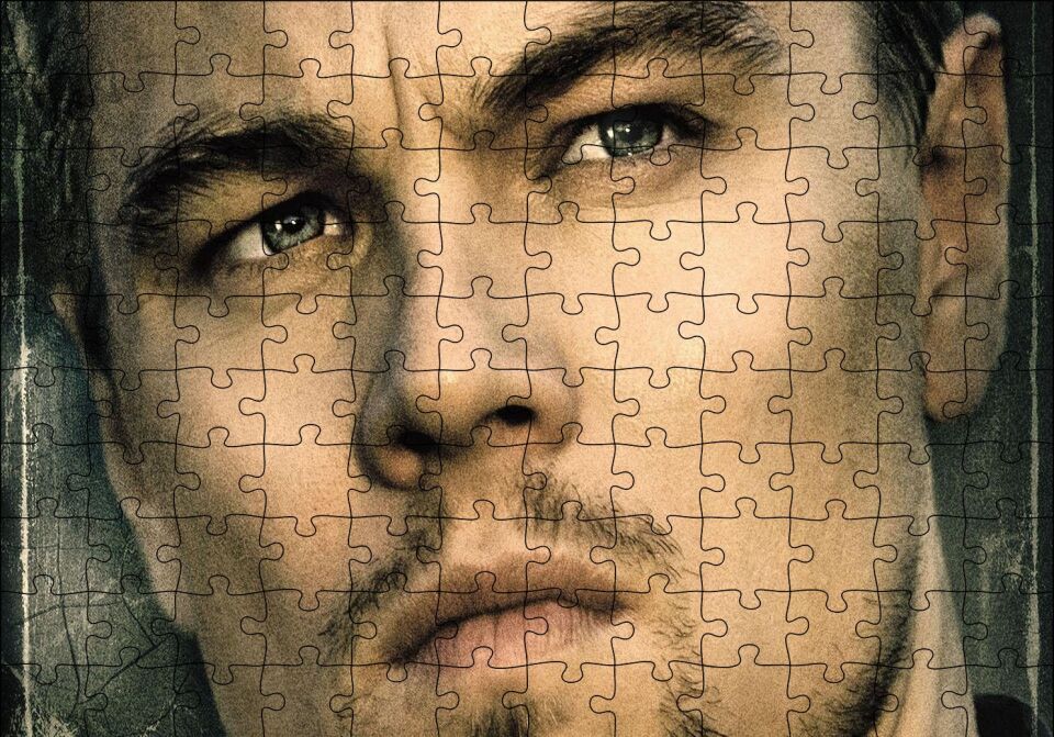 Departed Leonardo DiCaprio Film Afişi Puzzle Yapboz MDF Ahşap