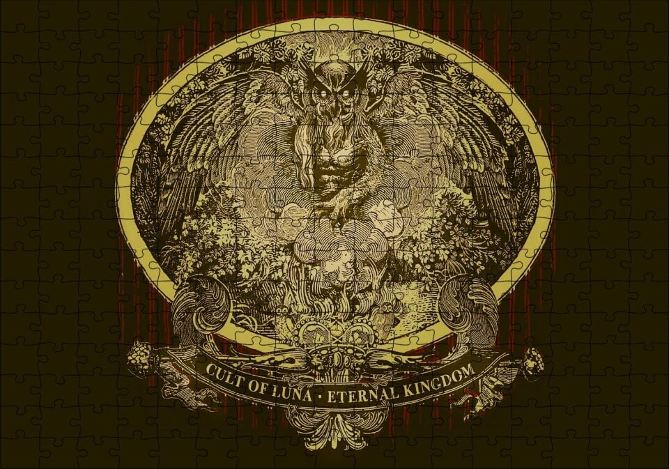 Cult Of Luna Eternal Kingdom Görseli Puzzle Yapboz MDF Ahşap 255 Parça 34 cm X 49 cm