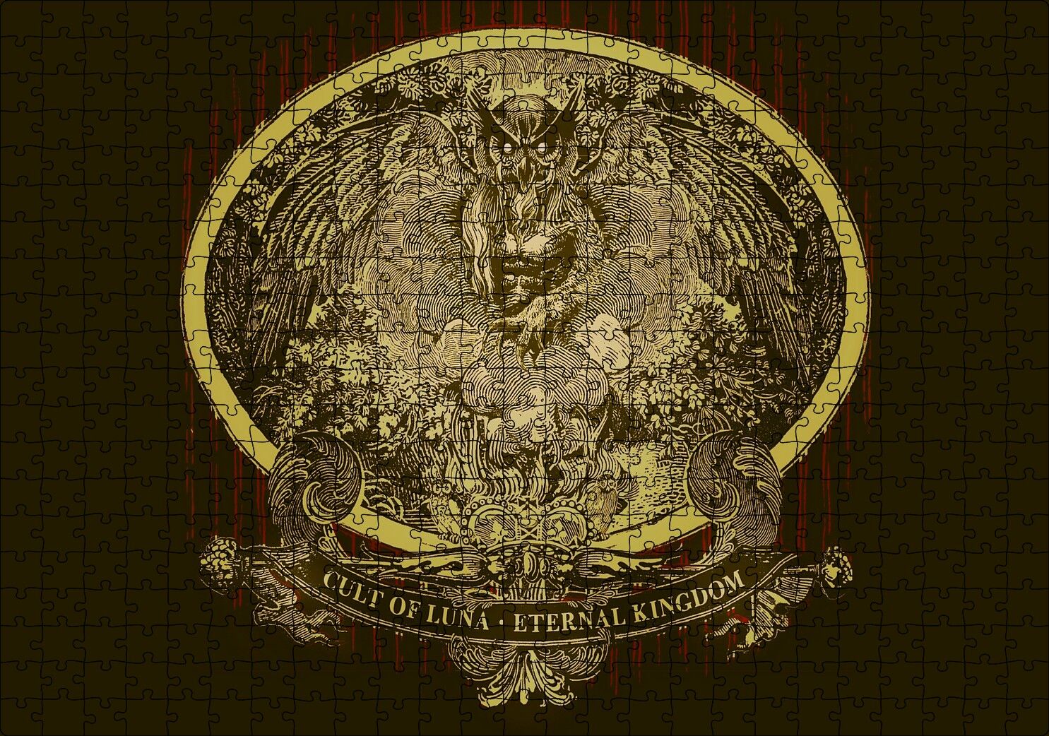 Cult Of Luna Eternal Kingdom Görseli Puzzle Yapboz MDF Ahşap 500 Parça 49 cm X 68 cm