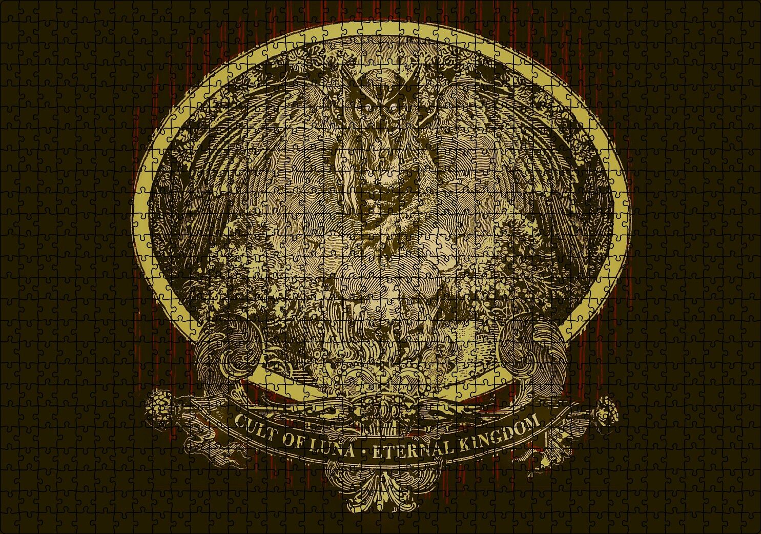 Cult Of Luna Eternal Kingdom Görseli Puzzle Yapboz MDF Ahşap 1000 Parça 49 cm X 68 cm