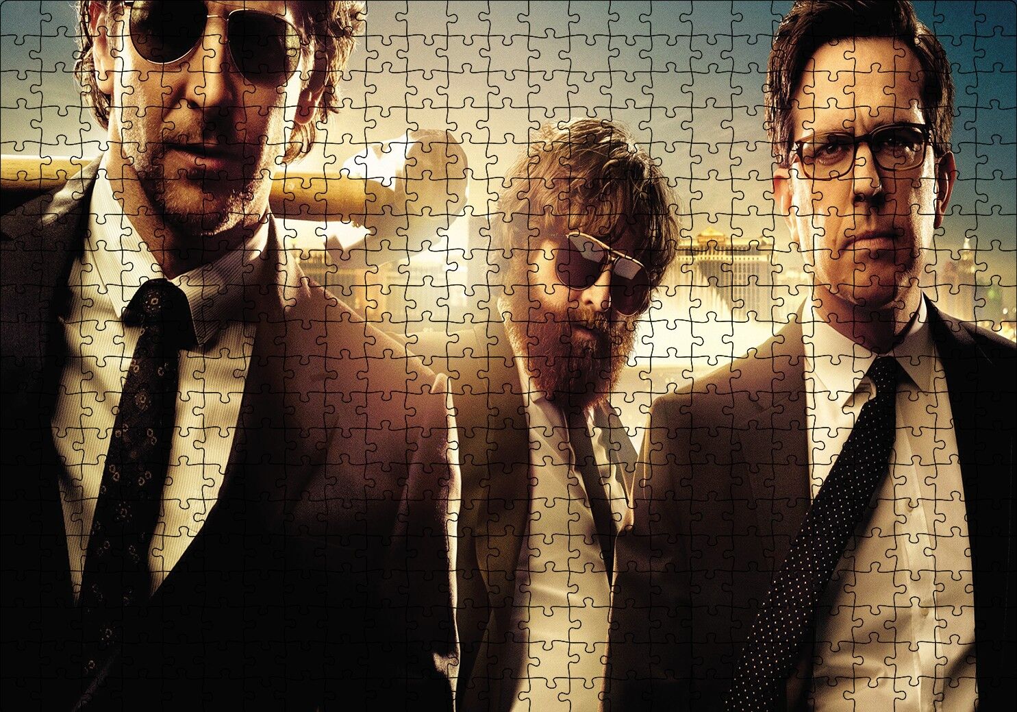 The Hangover Puzzle Yapboz MDF Ahşap 500 Parça 49 cm X 68 cm