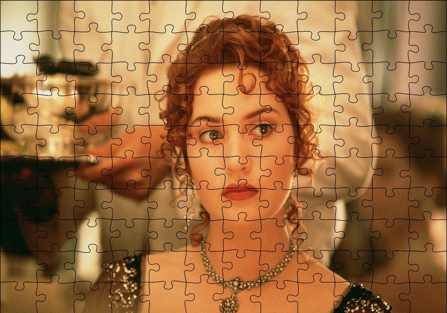 Titanic Rose Puzzle Yapboz MDF Ahşap