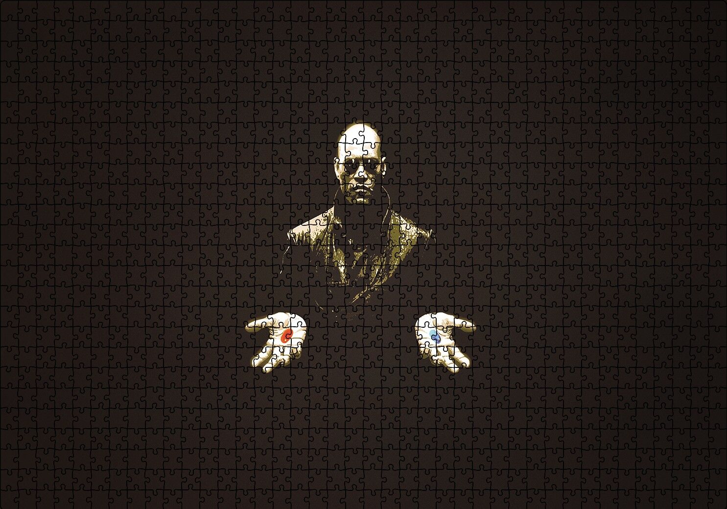 The Matrix Puzzle Yapboz MDF Ahşap 1000 Parça 49 cm X 68 cm