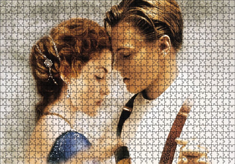 Titanic Jack Rose Puzzle Yapboz MDF Ahşap 1000 Parça 49 cm X 68 cm