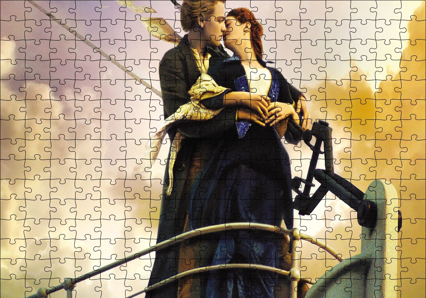 Titanic Puzzle Yapboz MDF Ahşap 255 Parça 34 cm X 49 cm