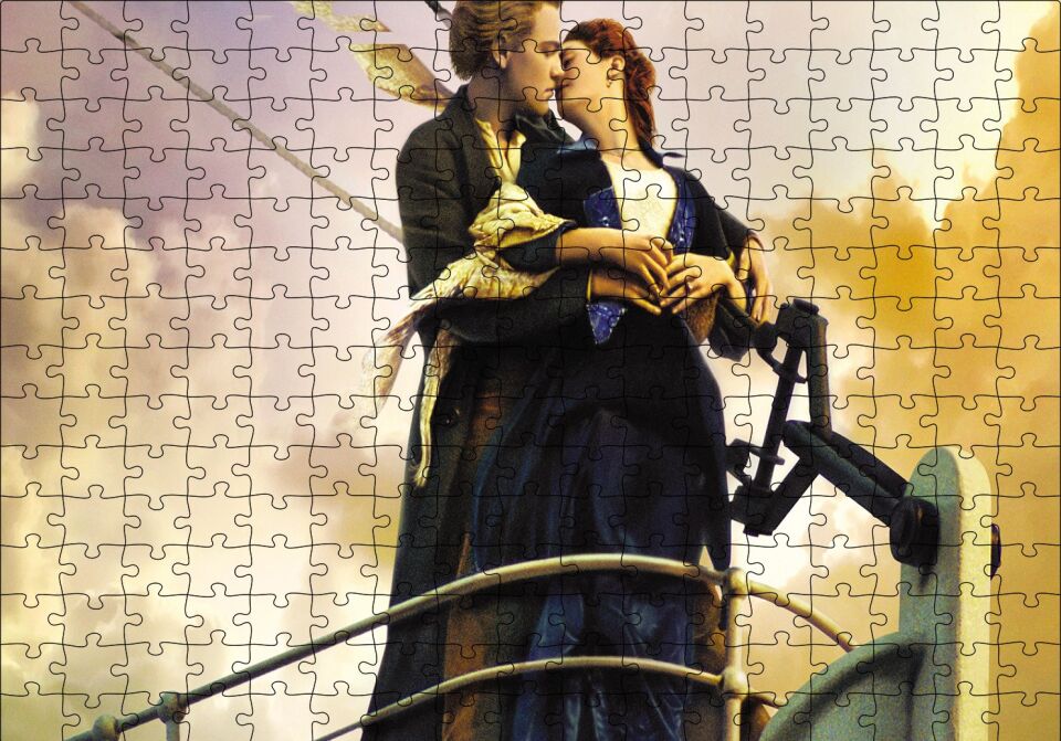 Titanic Puzzle Yapboz MDF Ahşap 255 Parça 34 cm X 49 cm