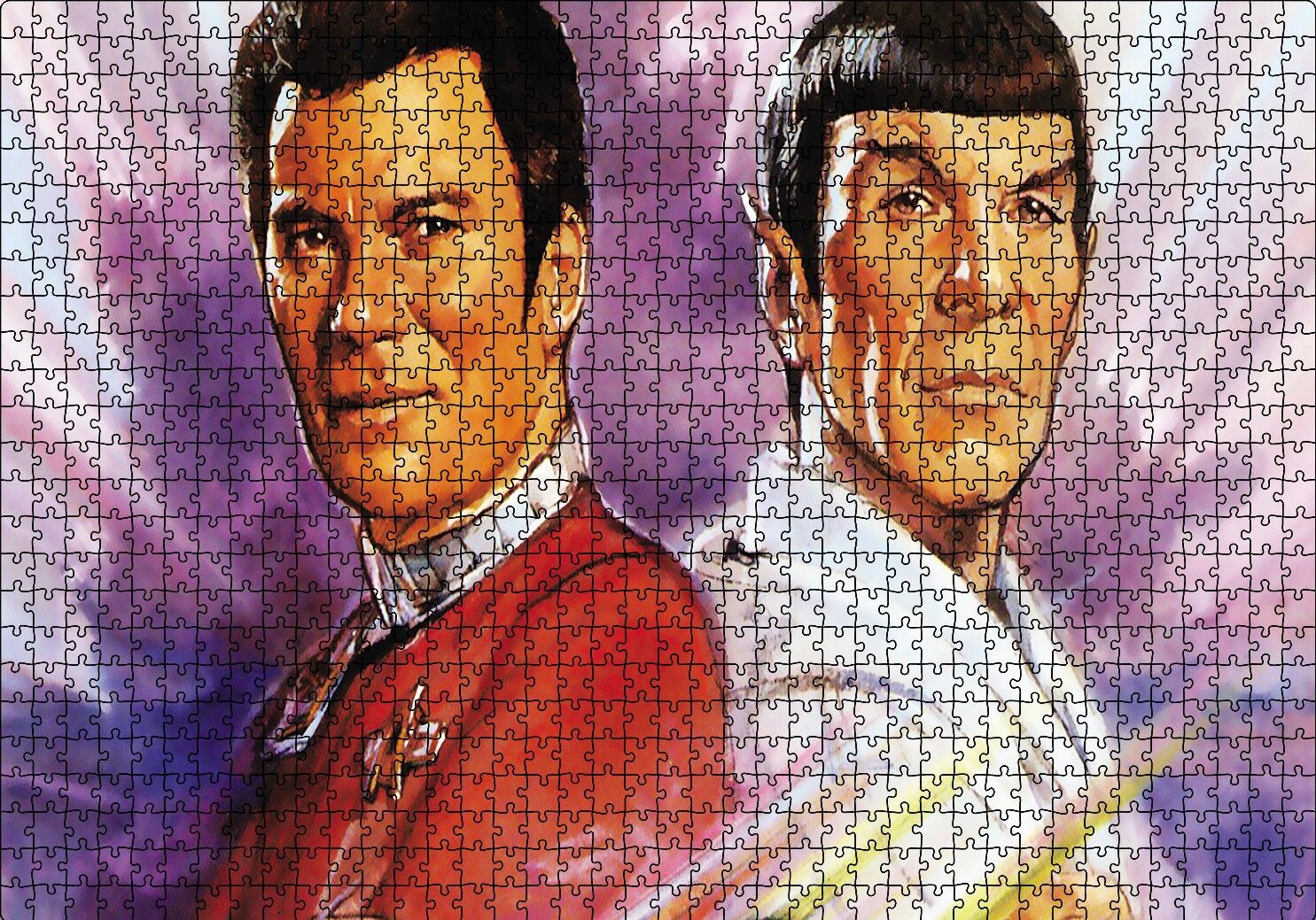 Uzay Yolu Seksenler Puzzle Yapboz MDF Ahşap 1000 Parça 49 cm X 68 cm