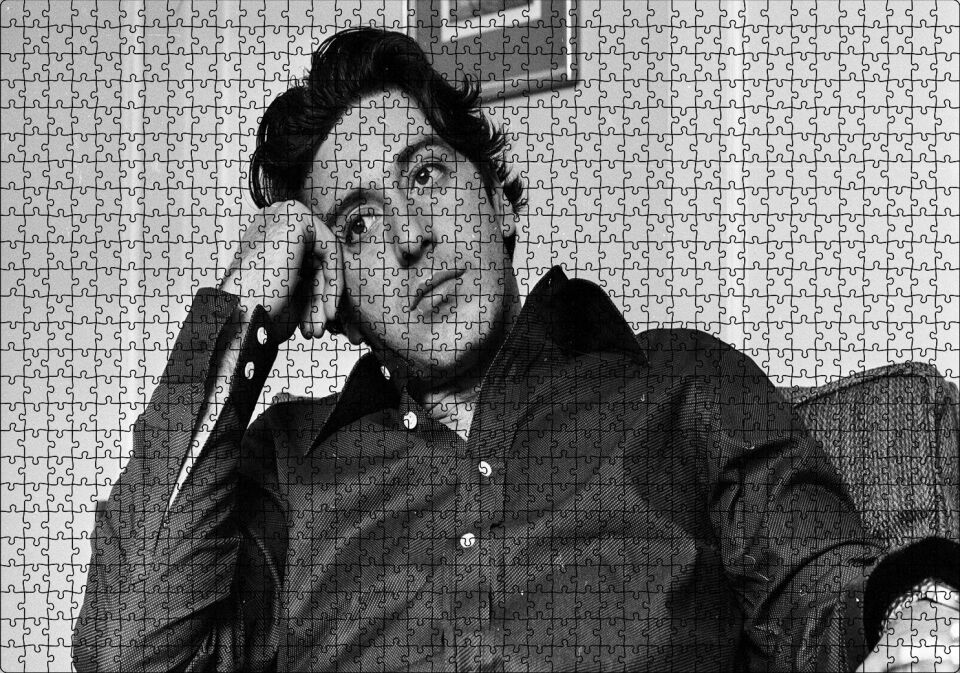 Al Pacino Baba Filminden Bir Poz Puzzle Yapboz MDF Ahşap 1000 Parça 49 cm X 68 cm
