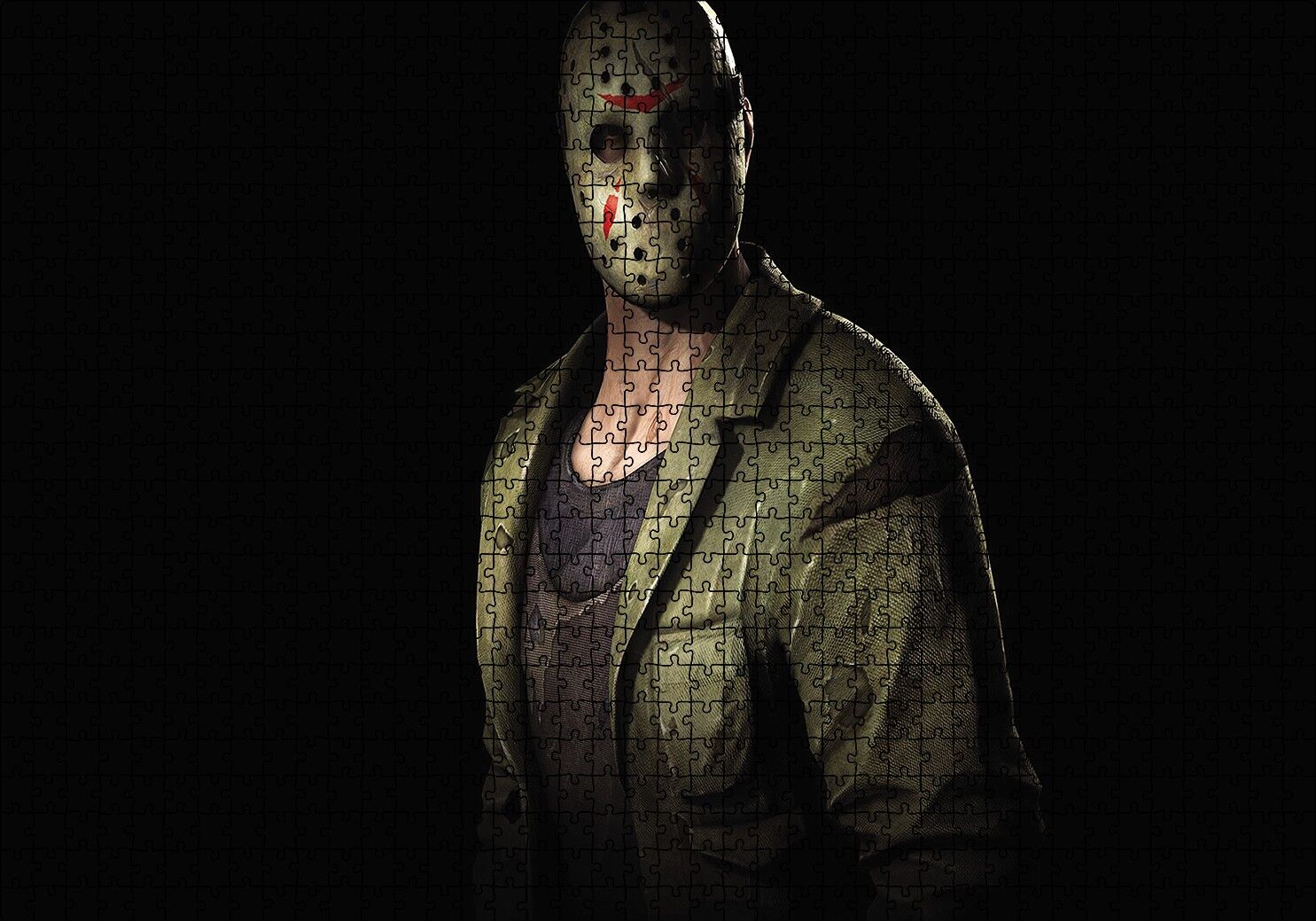 Friday The 13th Puzzle Yapboz MDF Ahşap 1000 Parça 49 cm X 68 cm