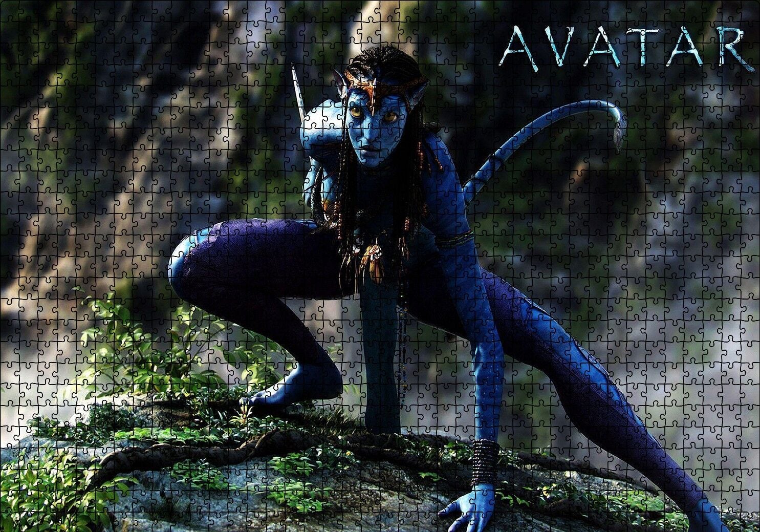 Avatar Efsanevi Duruş Görseli Puzzle Yapboz MDF Ahşap 1000 Parça 49 cm X 68 cm