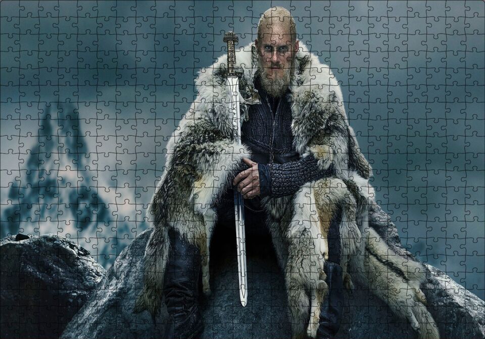Viking Alexander Ludwig Puzzle Yapboz MDF Ahşap 500 Parça 49 cm X 68 cm