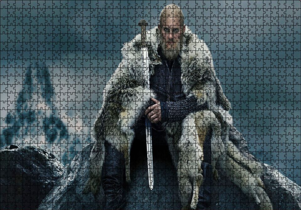 Viking Alexander Ludwig Puzzle Yapboz MDF Ahşap 1000 Parça 49 cm X 68 cm