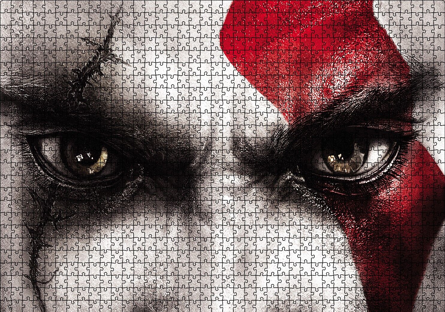 God of War Puzzle Yapboz MDF Ahşap 1000 Parça 49 cm X 68 cm