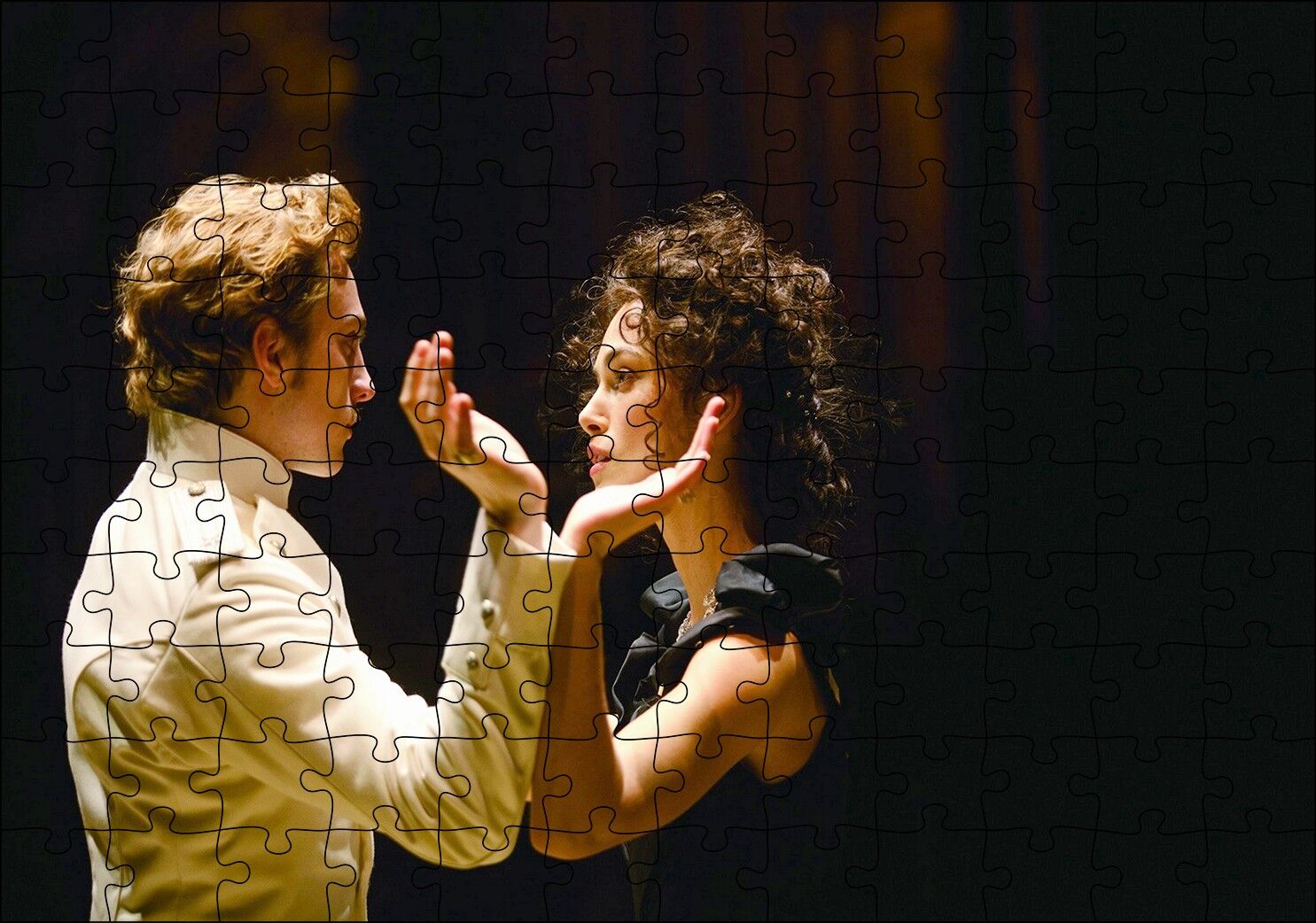 Anna Karenina Dans Sahnesi Puzzle Yapboz MDF Ahşap