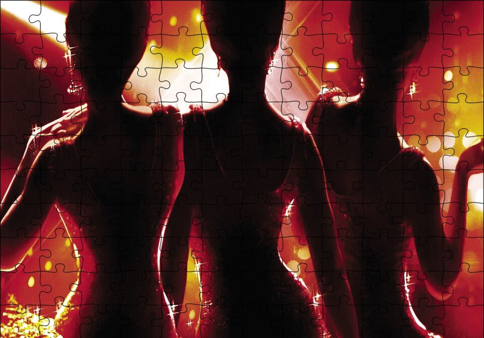 Dreamgirls Silhouettes Puzzle Yapboz MDF Ahşap