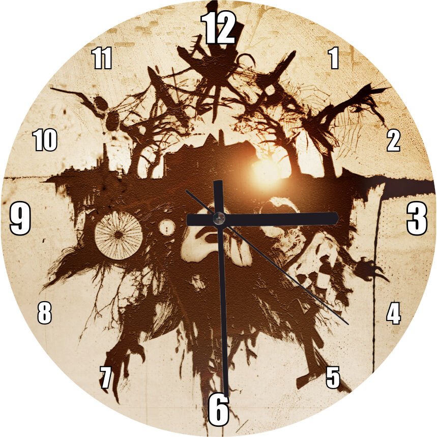 Ölümcül Deney Alternatif Afiş  Mdf Ahşap Duvar Saati