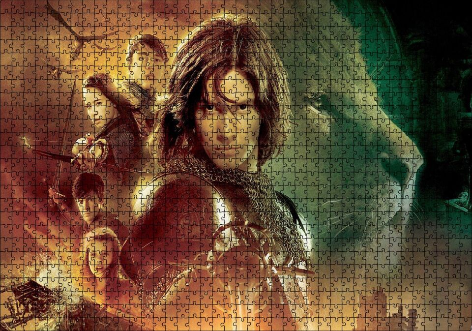 Narnia Günlükleri Prens Caspian Puzzle Yapboz MDF Ahşap 1000 Parça 49 cm X 68 cm