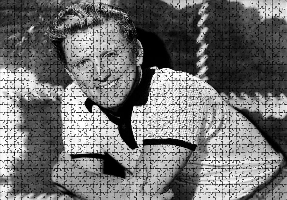 Kirk Douglas Puzzle Yapboz MDF Ahşap 1000 Parça 49 cm X 68 cm