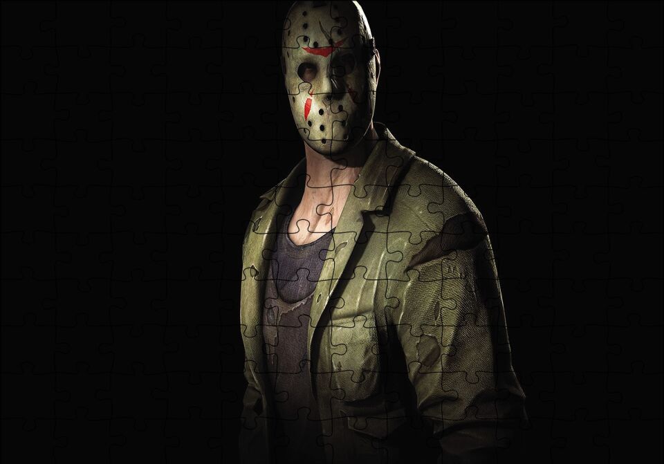 Friday The 13th Puzzle Yapboz MDF Ahşap