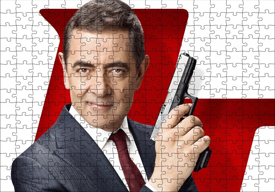 Johnny English Puzzle Yapboz MDF Ahşap 255 Parça 34 cm X 49 cm