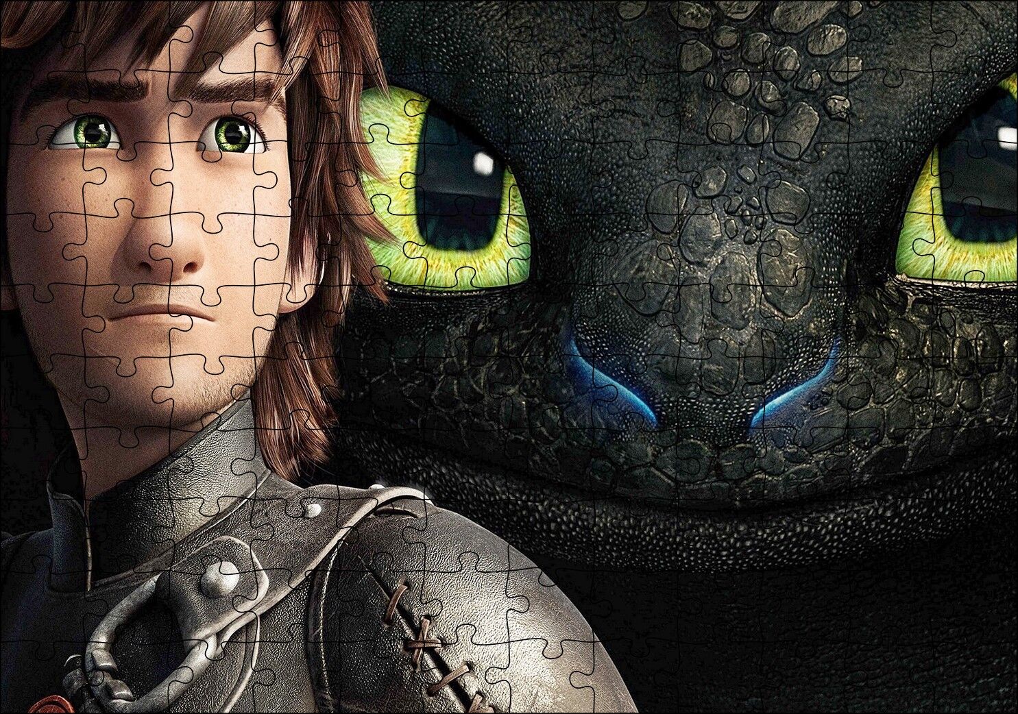 Hıçgıdık ve Gecenin Gölgesi Puzzle Yapboz MDF Ahşap