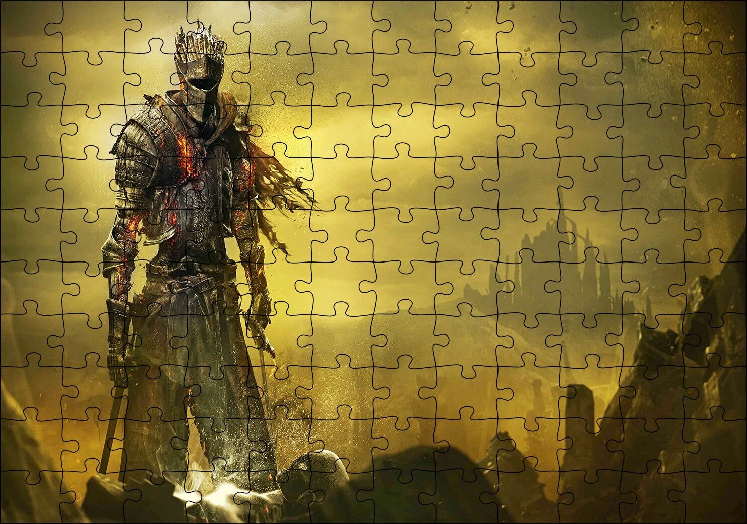 Karanlık Ruhlar Film Görseli Puzzle Yapboz MDF Ahşap 120 Parça 24 cm X 34 cm